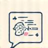 Icon representing natural language processing